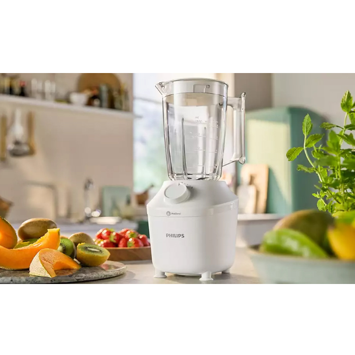 Philips Blender Plastik 1 Liter - HR2042/10 Putih